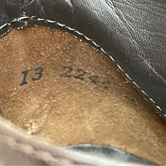 Paul Green Wing Tip Dark Brown Women’s Ankle Boots Size 5-6. Fit more like 6-6.5 - Picture 9 of 16